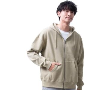 ジェネレス GENELESS パーカー メンズ 裏起毛 暖かい USAコットン ジップパーカー フル...
