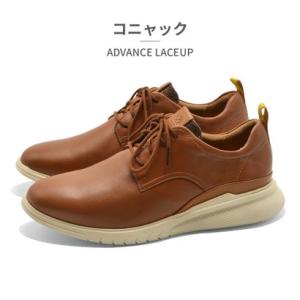 ハッシュパピー Hush Puppies スニーカー メンズ HM02254 ハッシュパピー ADVANCE LACEUP 本革 レザー （ブラウン）