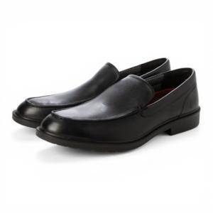 ハッシュパピー Hush Puppies BANKER SLIP-ON-BOLD BLACK LEATHER （BOLD BLACK）