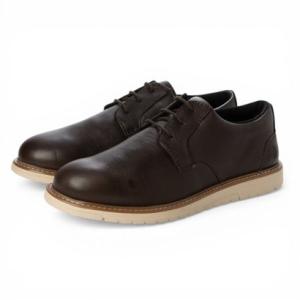 ハッシュパピー Hush Puppies JENSON OXFORD / SHOE-DARK BROWN LEATHER （DARK BROWN）