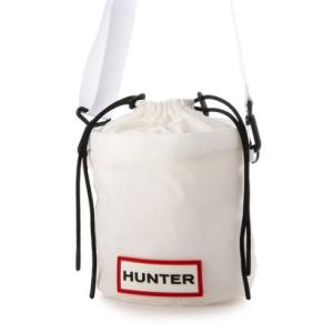 ハンター HUNTER トラベル リップストップ バケット （ホワイト/レッド ボックス ロゴ）｜locondo-shopping