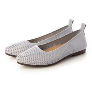 ハスキー husky Co.Ltd. BOUQET 洗える軽量ニットパンプス （GRAY）