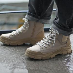 ハスキー husky Co.Ltd. TOKYO☆CAMPGO / トーキョーキャンプゴー 防滑ボリュームソール ナイロン ハイカット防水スニーカー