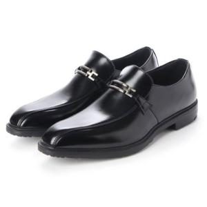 ＜ビットローファー＞幅広 3E 防水 ビジネスシューズ【24.5cm?28.0cm】 (ブラック) HYDRO-TECH HD1422