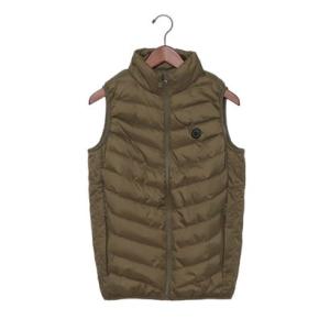 インクルーシブ In'crewsive 電熱式 ヒート ウォームベスト ベスト【返品不可商品】 （カーキ）