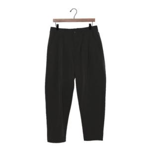 インクルーシブ In'crewsive ストレッチナイロン ワイドパンツ パンツ （カーキ）