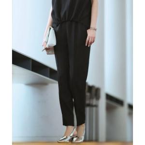 アイシービー ICB 【WEB限定カラーあり】FluidBackSatin ドロストパンツ （ブラッ...