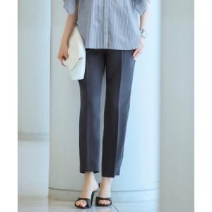 ICB 【WEB限定カラーあり】FluidBackSatin ドロストパンツ （ダルブルー）