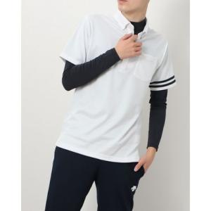 イグニオ IGNIO メンズ ゴルフ セットシャツ アイクールジャガードセットシャツ IG-1L1102B-C2P （ホワイト）｜locondo-shopping