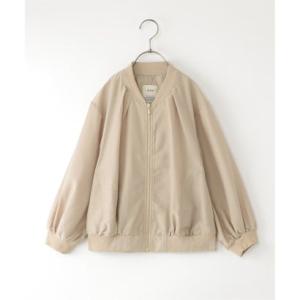 イッカ ikka LKシアリブブルゾン （ベージュ）