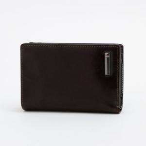 イルフェローチェ il Feroce イタリーLLOYD社 L字ファスナー縦型財布 金具付き （チョコ）