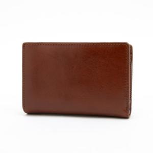 イルフェローチェ il Feroce イタリーLLOYD社 L字ファスナー縦型財布 （ブラウン）