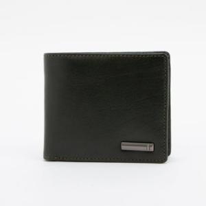 イルフェローチェ il Feroce イタリーLLOYD社 二つ折り財布 金具付き （カーキ）