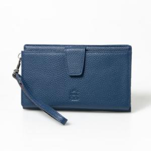 イルフェローチェ il Feroce【本革】シュリンクレザーエンボスマルチトラベルウォレット （ネイ...