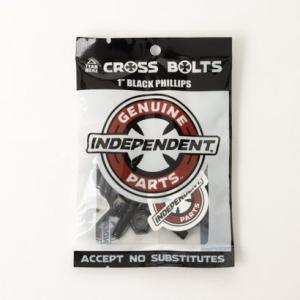 インディペンデント INDEPENDENT CROSS BOLTS 1 BLACK PHILLIPS （ブラック）