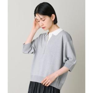 イッツインターナショナル I.T.'S. international 配色ニットポロ｜大人の日常を上...