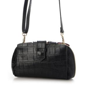 イタベリー ITABELY 本革 多機能お財布ポシェット （Black）