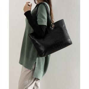 イタベリー ITABELY 本革 A4トートバッグ （Black）