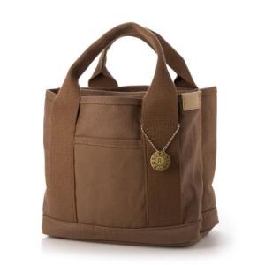 イタリコ ITALICO キャンバス生地 ミニトート （ブラウン）