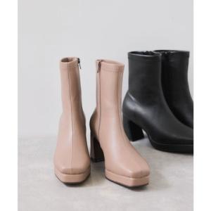 ジュゼ Juze ストームストレッチショートブーツ （ベージュ系（29））