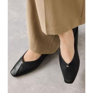 ジュゼ Juze Vカットバブーシュパンプス （ブラック（01））