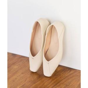 ジュゼ Juze Vカットバブーシュパンプス （キナリ（16））