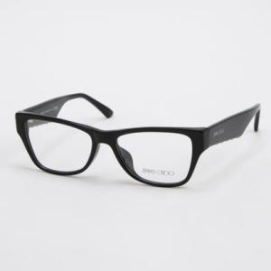 ジミー チュー JIMMY CHOO メガネ 眼鏡 アイウェア レディース メンズ （ブラック）