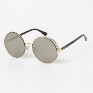 ジミー チュー JIMMY CHOO サングラス レディース メンズ （ローズゴールド/ブラック）
