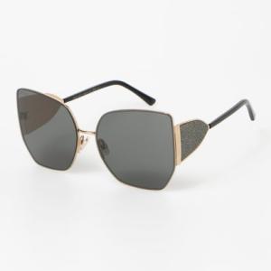 ジミー チュー JIMMY CHOO サングラス レディース メンズ （ゴールド/ブラック）