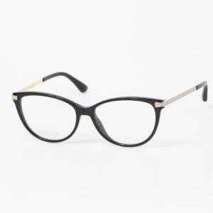 ジミー チュー JIMMY CHOO メガネ 眼鏡 アイウェア レディース メンズ （ブラック/ゴールド）