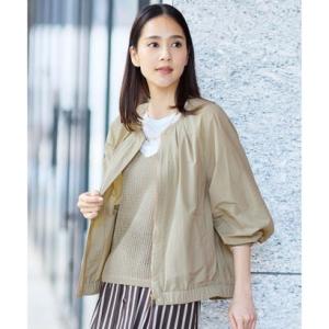 自由区 L ペーパーコットンメッシュ ベスト （ベージュ）