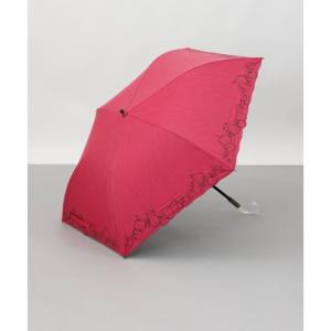 ジル スチュアート JILL STUART JILL STUART（ジル スチュアート） マーカーペインティング刺しゅう晴雨兼用傘(2段折り傘) （フ
