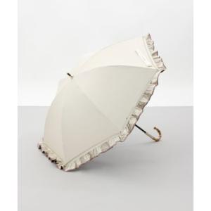 ジル スチュアート JILL STUART 【JILL STUART（ジル スチュアート）】オンライン限定リバティパイピングフリル晴雨兼用パラソル(長