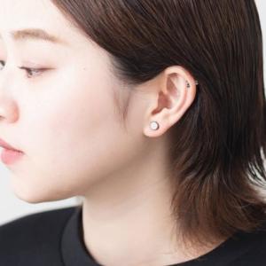 ジョン JON (両耳2点セット)マグネットピアス フェイクピアス （シルバー6mm）