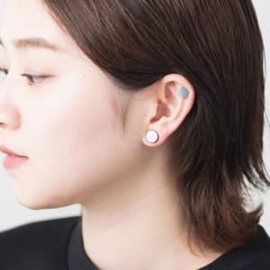 ジョン JON (両耳2点セット)マグネットピアス フェイクピアス （シルバー10mm）