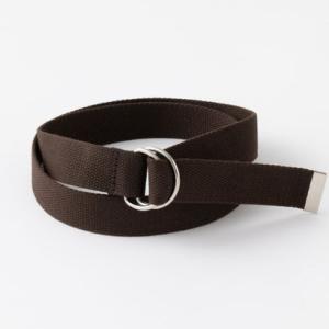 ジョン JON ロングアクリルベルト 細め （ブラウン）