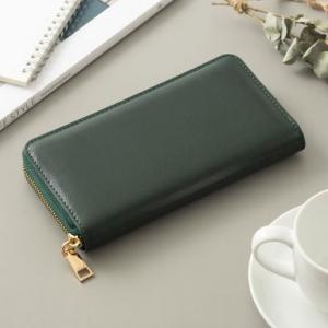 ジョン JON 長財布 ロングウォレット PUレザー （グリーン）