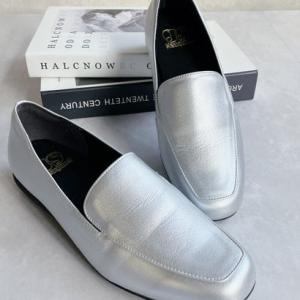 ジェイエス ハートレーベル JS Heartlavel 本革 軽量シンプル ローファーシューズ（デイ...