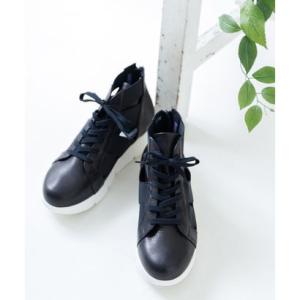 ジェイエス ハートレーベル JS Heartlavel 本革 軽量 ゆったり4E レースアップ ハイ...