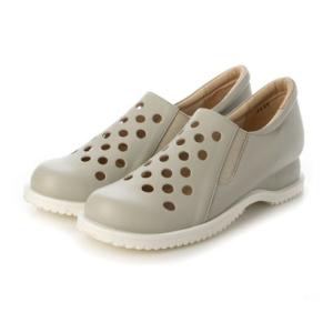 ジェイエス ハートレーベル JS Heartlavel 幅広4E設計ドットパンチ軽量スニーカー （ア...