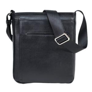 ジェイエスデザイン JS-DESIGN 縦横にポケットが配置された機能的なショルダーバッグ （ブラッ...