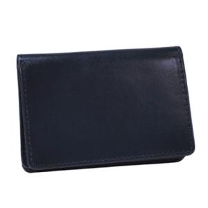 ジェイエスデザイン JS-DESIGN ADHIAレザー名刺入れ （ネイビー）