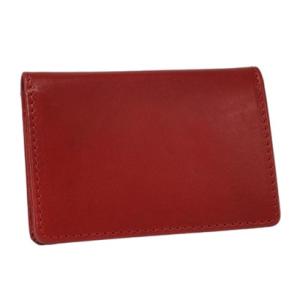 ジェイエスデザイン JS-DESIGN ADHIAレザー名刺入れ （レッド）