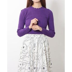 カールパークレーン KarLParkLane 12GGワイドリブ衿透かしプルオーバー