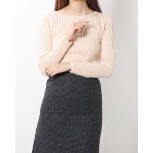 カールパークレーン KarLParkLane リブボートネックニット