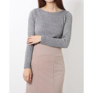 カールパークレーン KarLParkLane リブボートネックニット