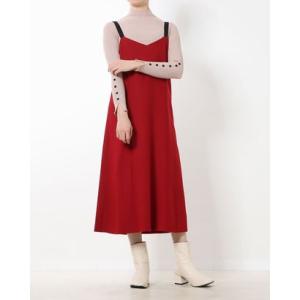 カールパークレーン KarLParkLane スウェード肩紐ジャンスカ