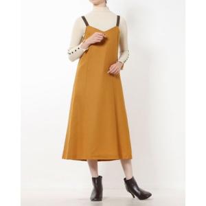 カールパークレーン KarLParkLane スウェード肩紐ジャンスカ