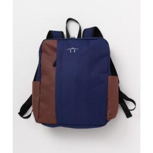 【カヤ】ウキヨキがま口リュック ネイビー
