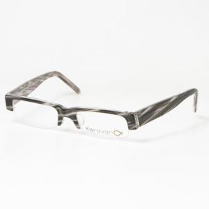 カラヴァン KARAVAN メガネ 眼鏡 アイウェア レディース メンズ （ブラック/クリア）